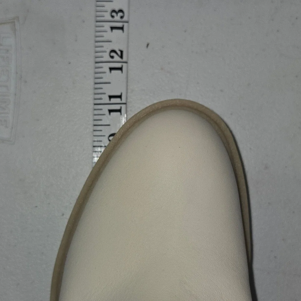 Dolce Vita Ivory Cream HUEY Chelsea Boots Lug Sole Chunky Heel Womens Size 10